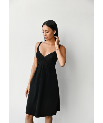 Нічна сорочка для вагітних та годування XS-XXL Мамин Дім 24182 thumbnail